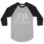 Load image into Gallery viewer, 81 Frenchies 3/4 sleeve raglan shirt (White Logo)
